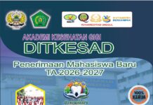 PENERIMAAN MAHASISWA BARU AKG DITKESAD TA 2026-2027